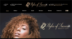 Desktop Screenshot of blackhairsalonclevelandohio.com